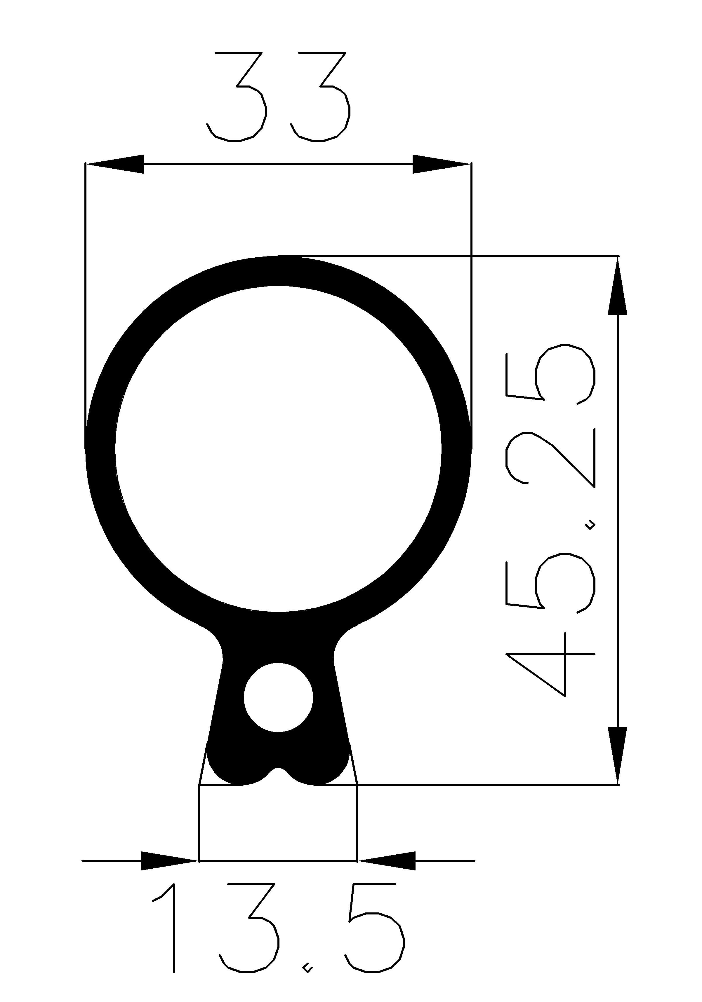 00510365KG - rubber profile - Door-frame profiles 00510365KG - rubber profile - Door-frame profiles