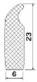 MZS 25042 - EPDM sponge rubber profiles - Door-frame profiles MZS 25042 - EPDM sponge rubber profiles - Door-frame profiles