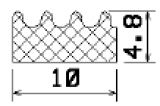 MZS 25080 - Crown profiles MZS 25080 - Crown profiles