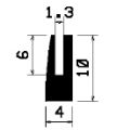 TU1- 0598 - rubber profiles - U shape profiles TU1- 0598 - rubber profiles - U shape profiles