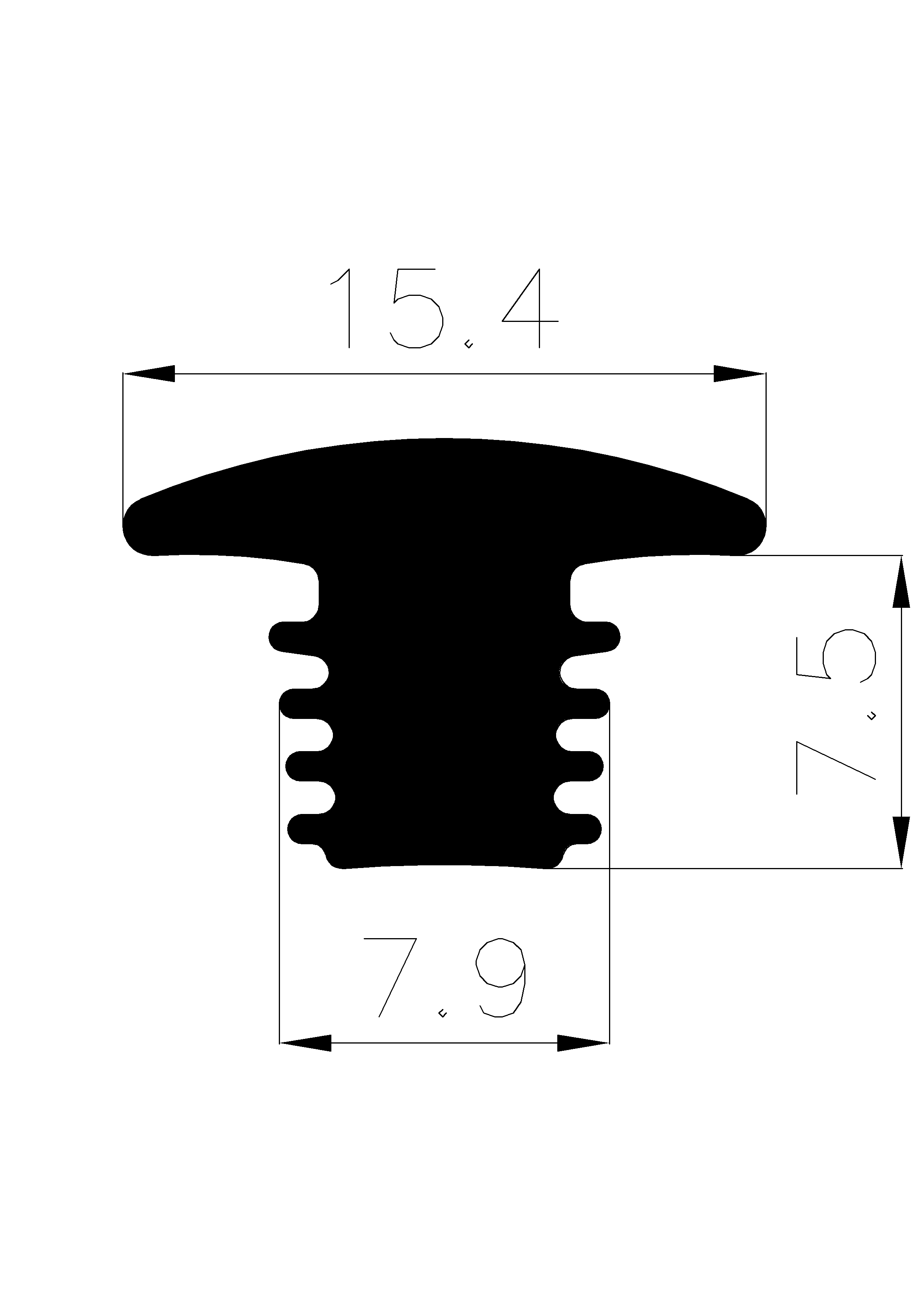 10200370KG - rubber profiles - Cover and T-profiles 10200370KG - rubber profiles - Cover and T-profiles