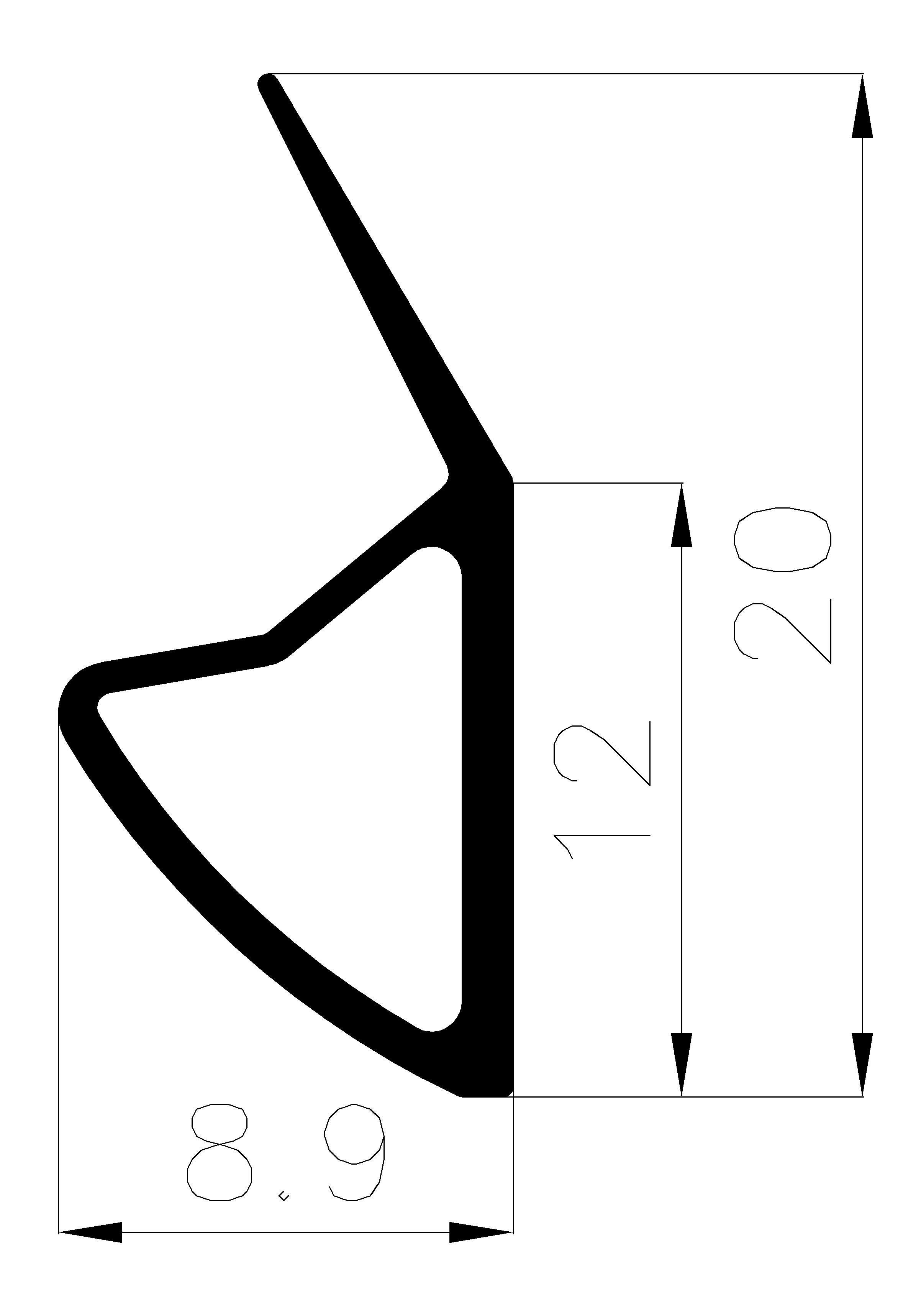 10320370KG - rubber profile - Door-frame profiles 10320370KG - rubber profile - Door-frame profiles