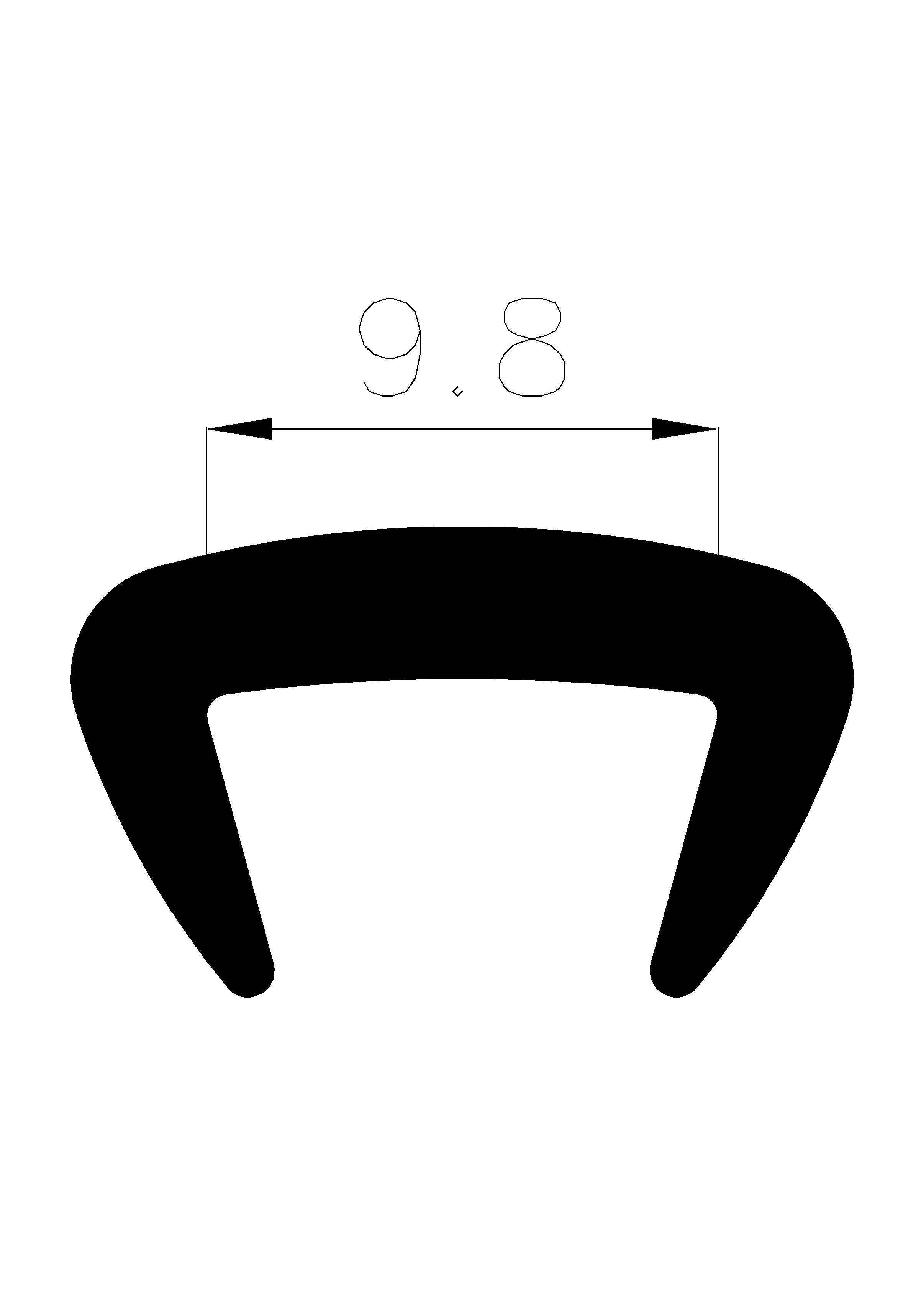 10930160KG - rubber profiles - U shape profiles 10930160KG - rubber profiles - U shape profiles