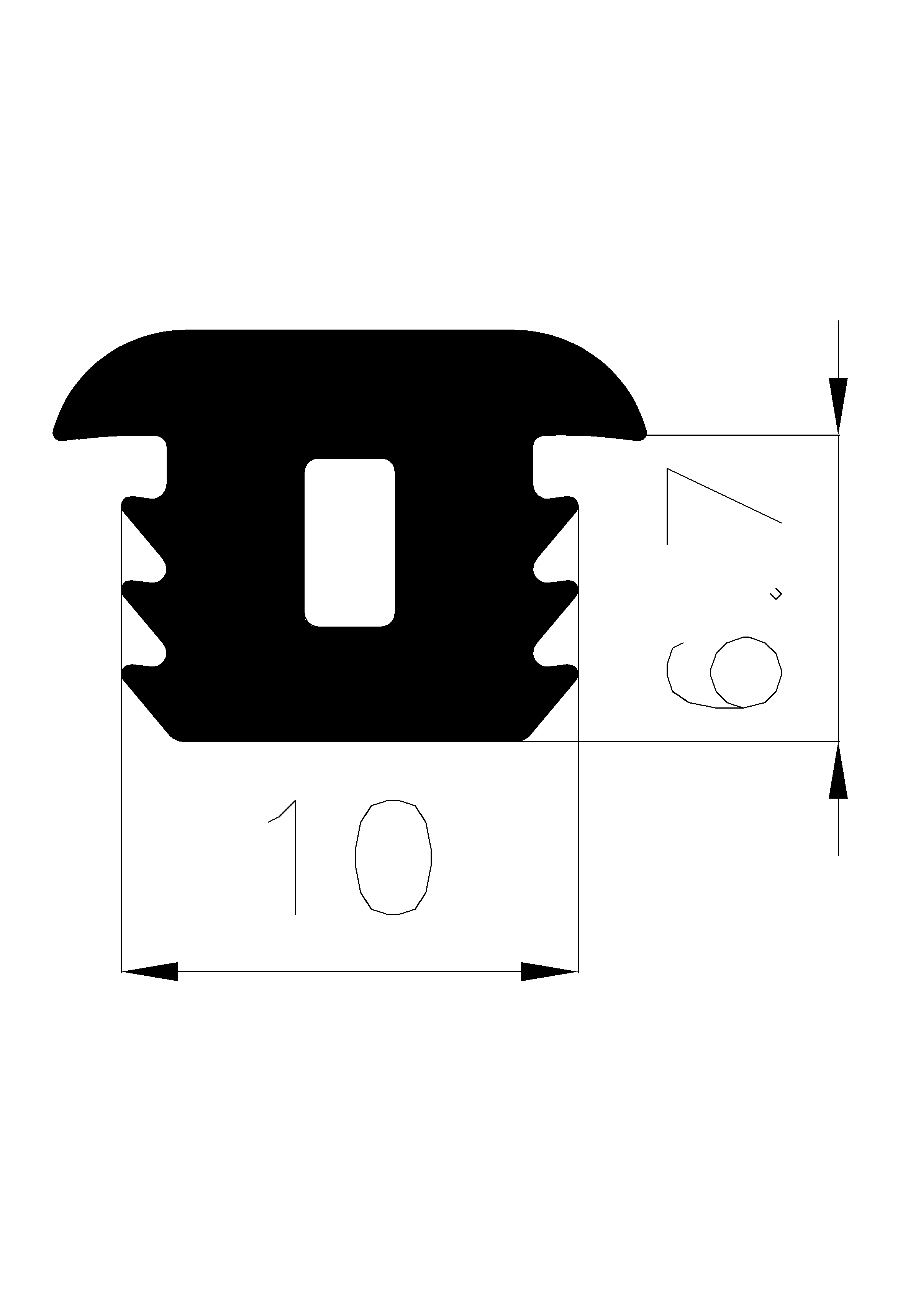 11220370KG - rubber profiles - Cover and T-profiles 11220370KG - rubber profiles - Cover and T-profiles