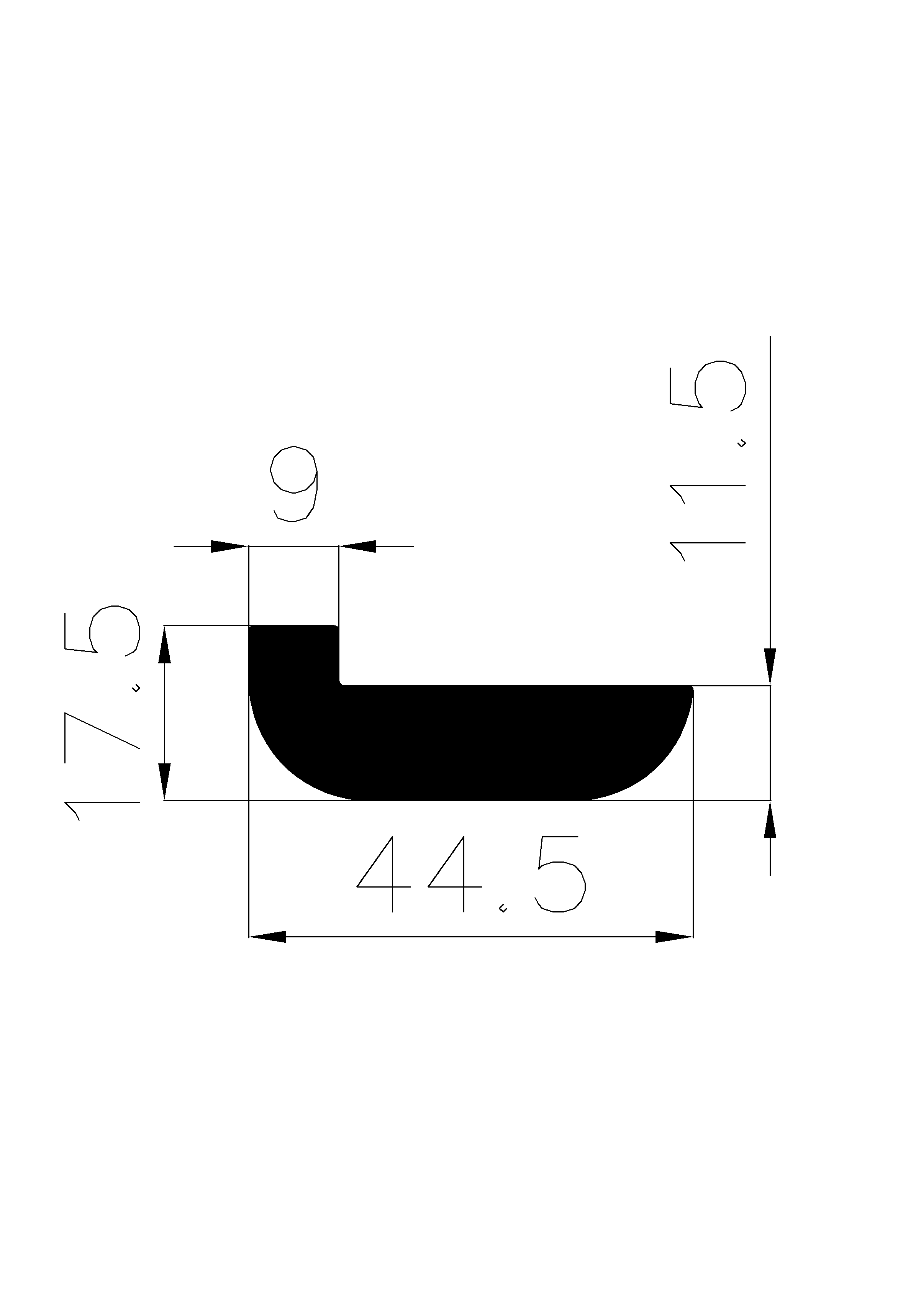 11450365KG - rubber profiles - U shape profiles 11450365KG - rubber profiles - U shape profiles