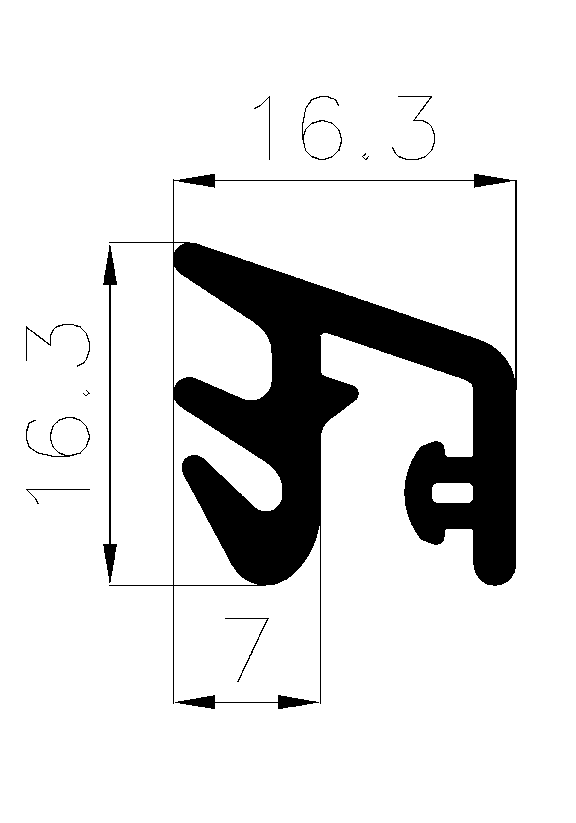 11140365KG - rubber profiles - Cover and T-profiles 11140365KG - rubber profiles - Cover and T-profiles
