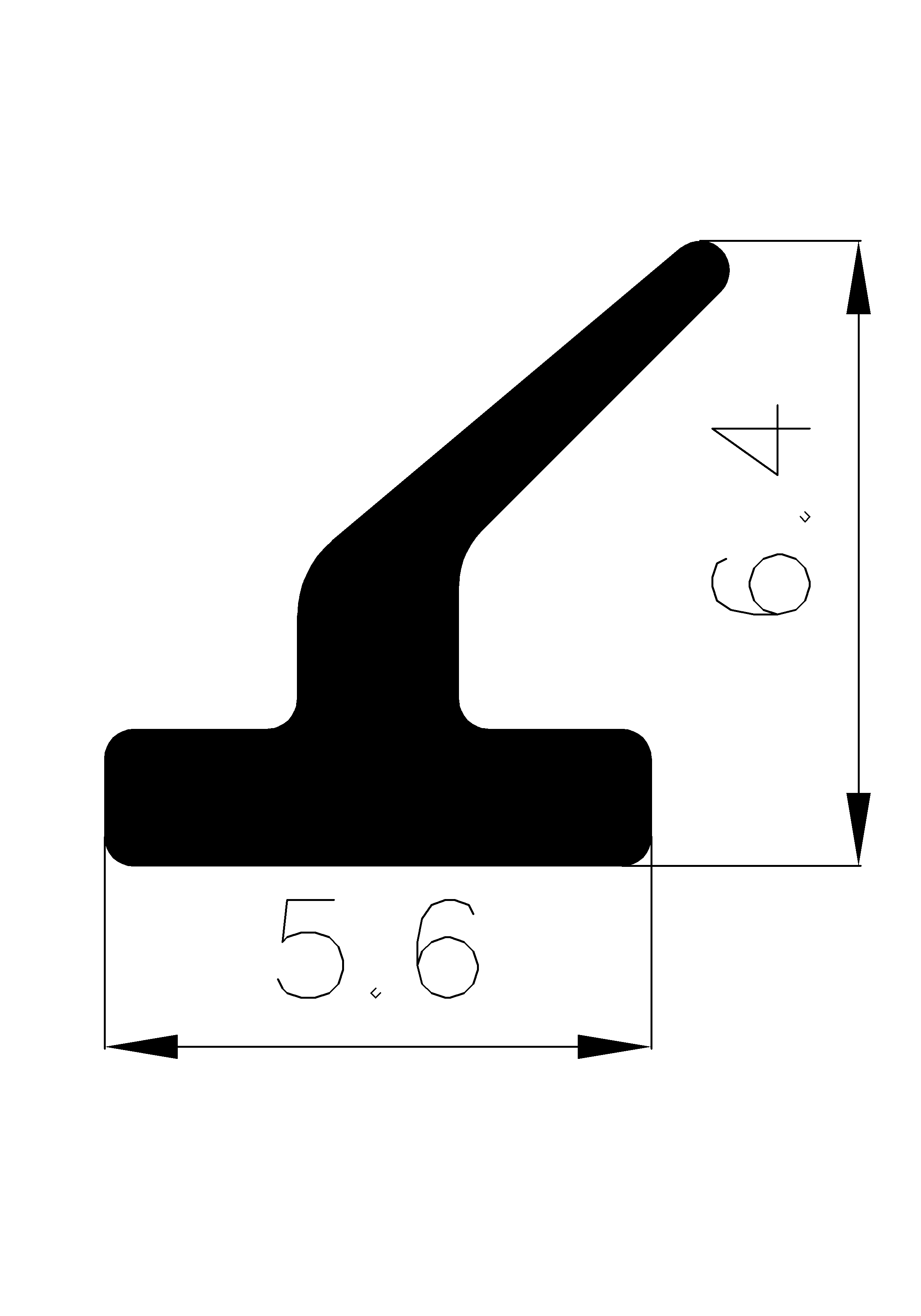 11960370KG - rubber profile - Door-frame profiles 11960370KG - rubber profile - Door-frame profiles