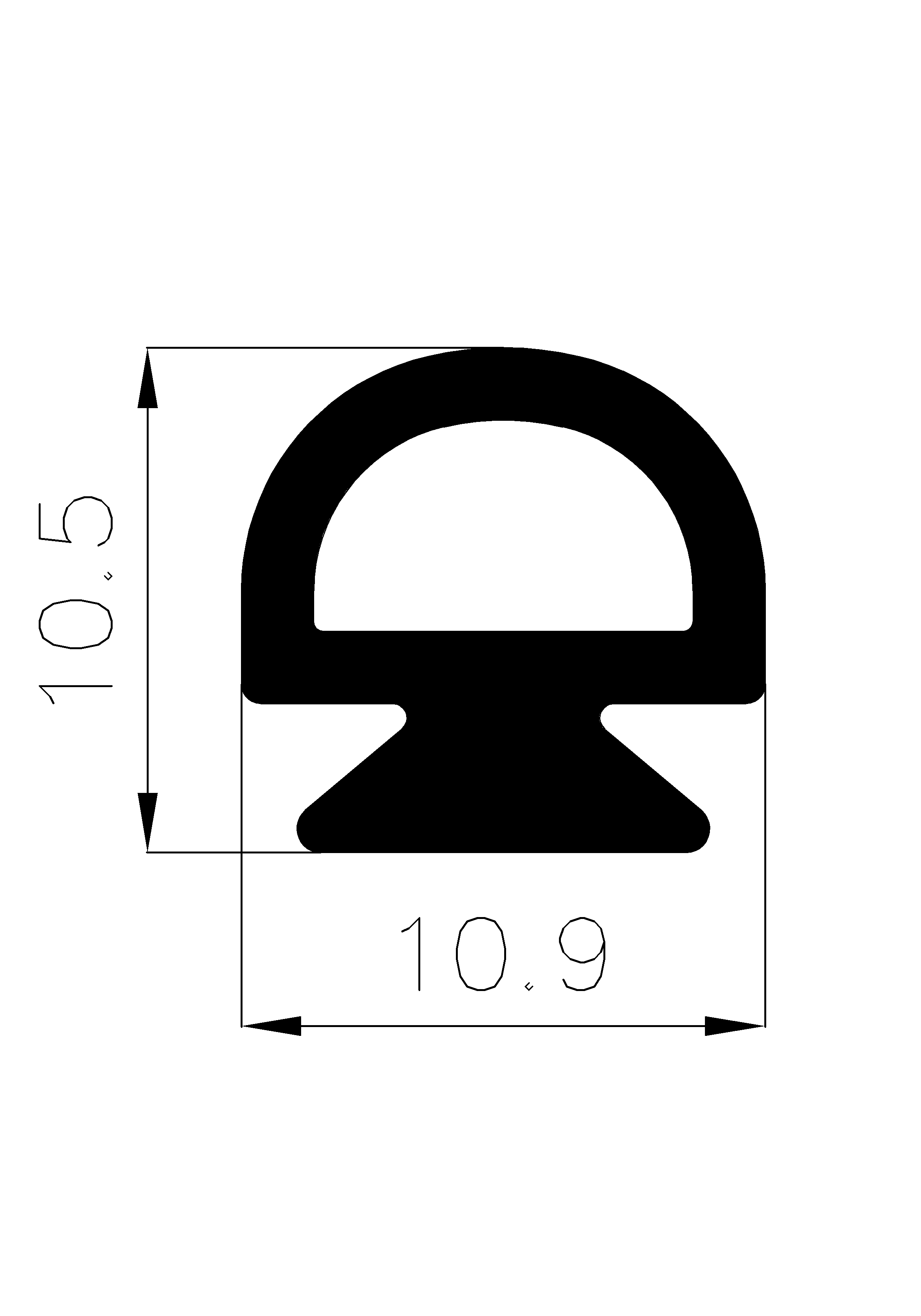12030365KG - rubber profile - Door-frame profiles 12030365KG - rubber profile - Door-frame profiles