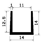 TU1- 1404 - rubber profiles - U shape profiles TU1- 1404 - rubber profiles - U shape profiles