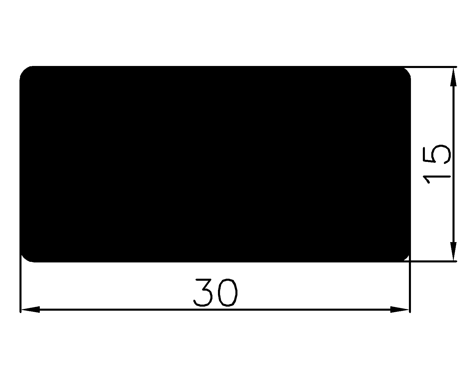 13870350KG - rubber profiles - Square profiles 13870350KG - rubber profiles - Square profiles