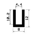 TU1- 0672 - rubber profiles - U shape profiles TU1- 0672 - rubber profiles - U shape profiles