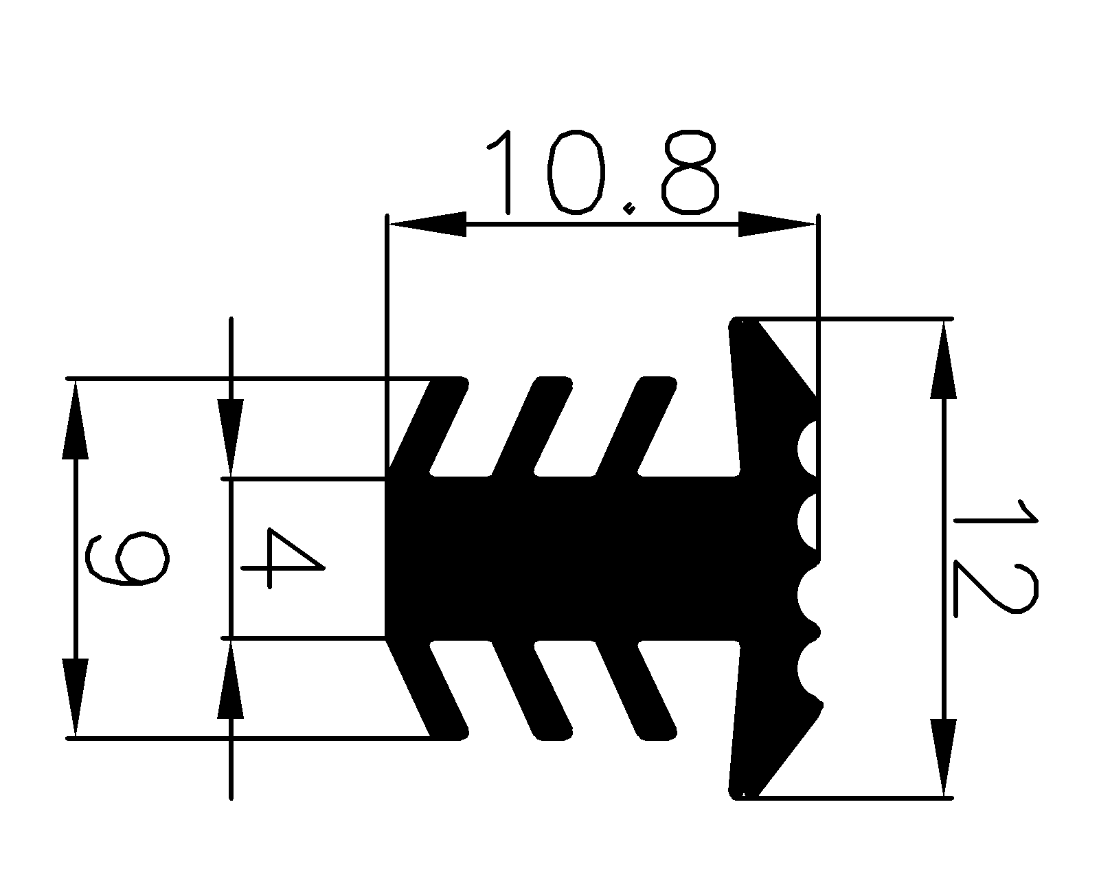 15630365KG - rubber profiles - Cover and T-profiles 15630365KG - rubber profiles - Cover and T-profiles