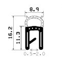 SD-0094 - with coextruded metal insert - Edge protection profiles SD-0094 - with coextruded metal insert - Edge protection profiles