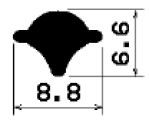 KL FR 0668 - stretcher EPDM profiles - Stabilizing and stretcher profiles KL FR 0668 - stretcher EPDM profiles - Stabilizing and stretcher profiles