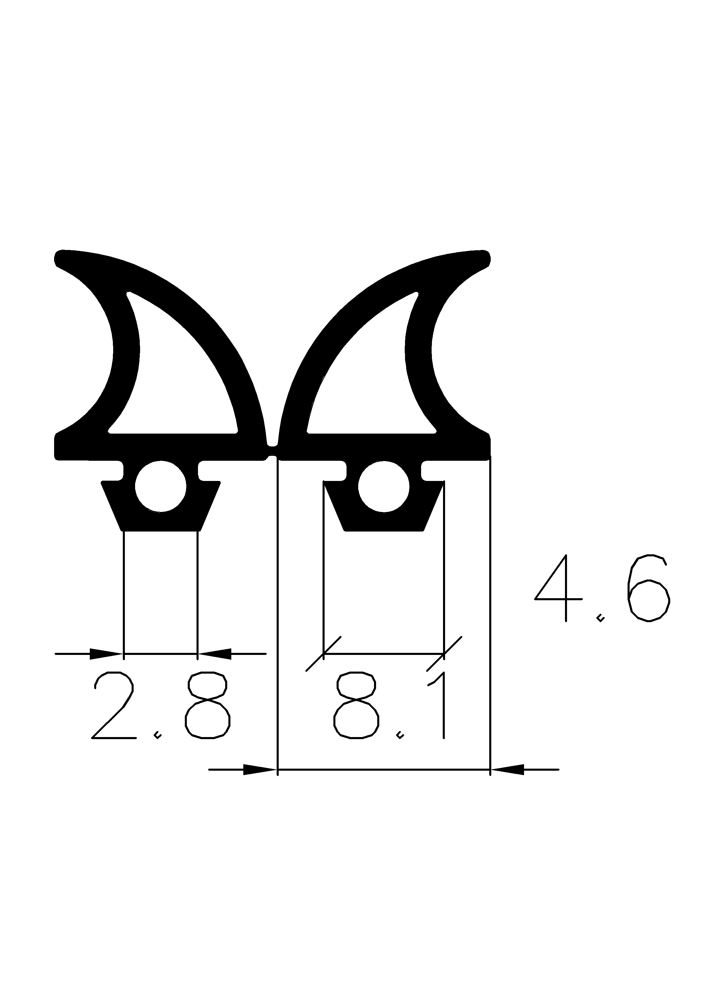 1710365KG - rubber profile - Door-frame profiles 1710365KG - rubber profile - Door-frame profiles