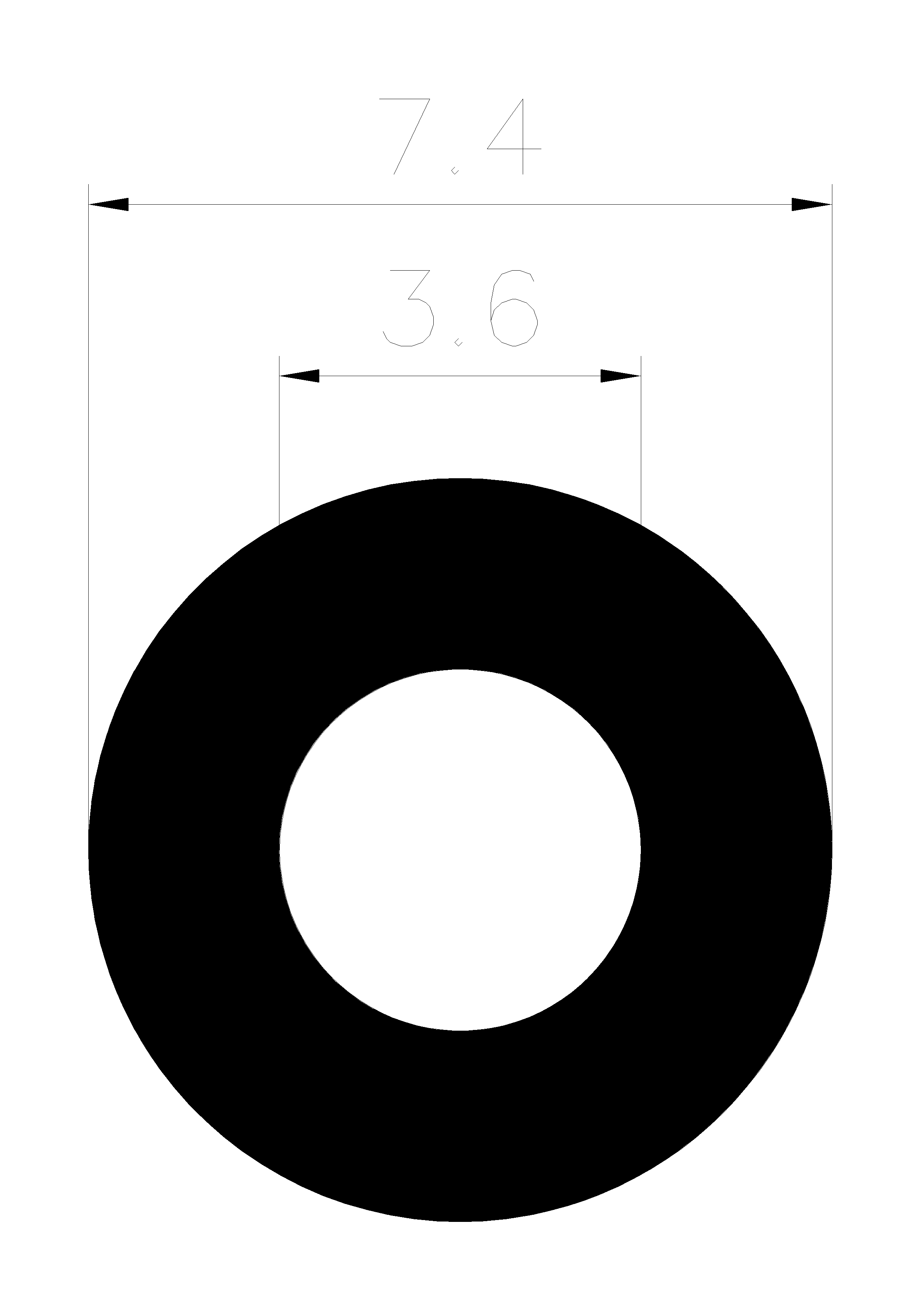 18250370KG - EPDM rubber profiles - Tube profiles 18250370KG - EPDM rubber profiles - Tube profiles