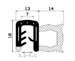 SD-0096 - with coextruded metal insert - Edge protection profiles SD-0096 - with coextruded metal insert - Edge protection profiles