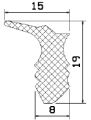 MZS 25045 - EPDM sponge rubber profiles - Door-frame profiles MZS 25045 - EPDM sponge rubber profiles - Door-frame profiles