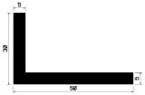 Wi 0677 - rubber profiles - Angle shape profiles Wi 0677 - rubber profiles - Angle shape profiles