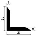 Wi 0683 - rubber profiles - Angle shape profiles Wi 0683 - rubber profiles - Angle shape profiles