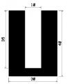TU1- 0772 - rubber profiles - U shape profiles TU1- 0772 - rubber profiles - U shape profiles