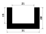 TU1- 0798 - rubber profiles - U shape profiles TU1- 0798 - rubber profiles - U shape profiles