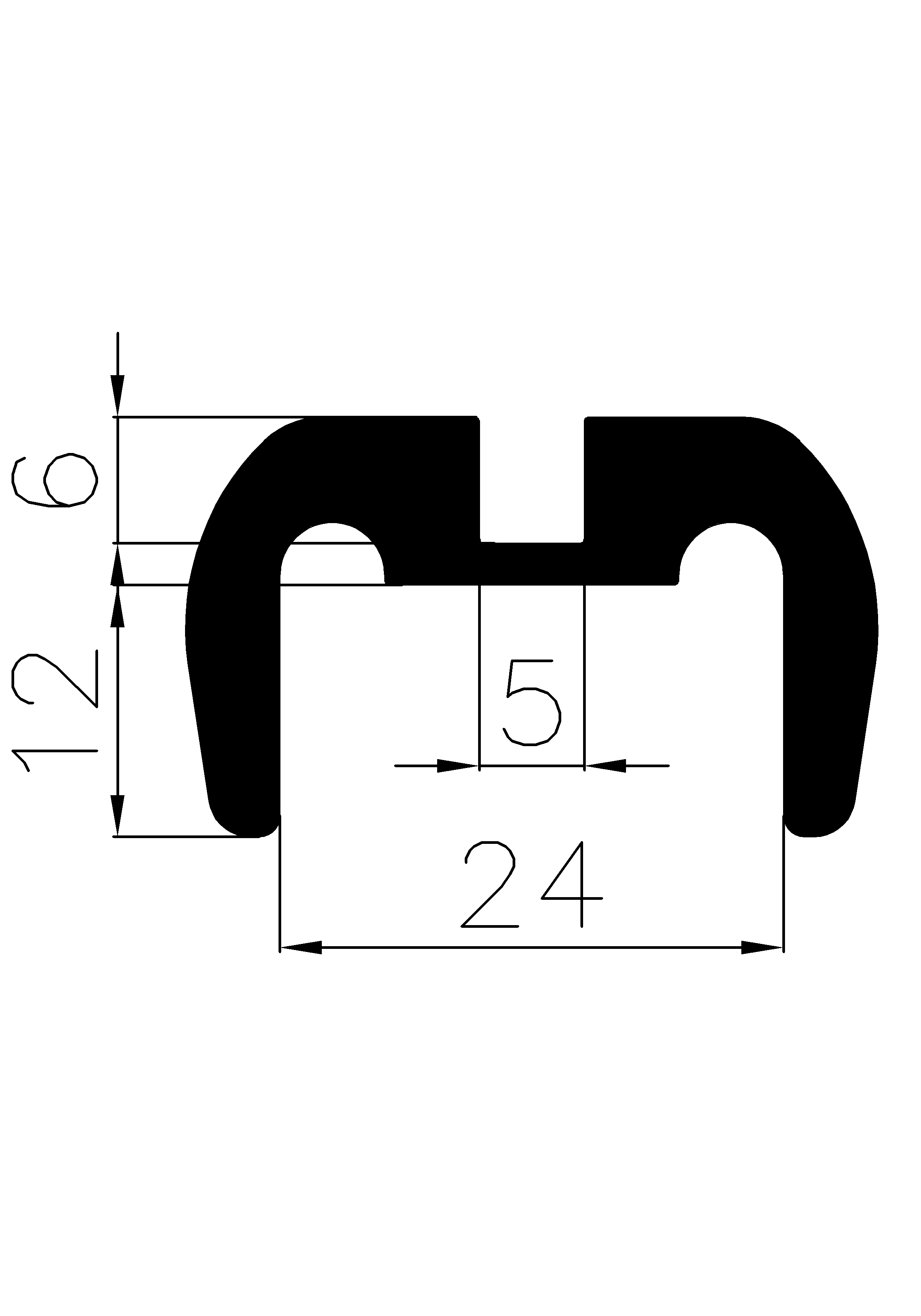 2690370KG - rubber profiles - U shape profiles 2690370KG - rubber profiles - U shape profiles