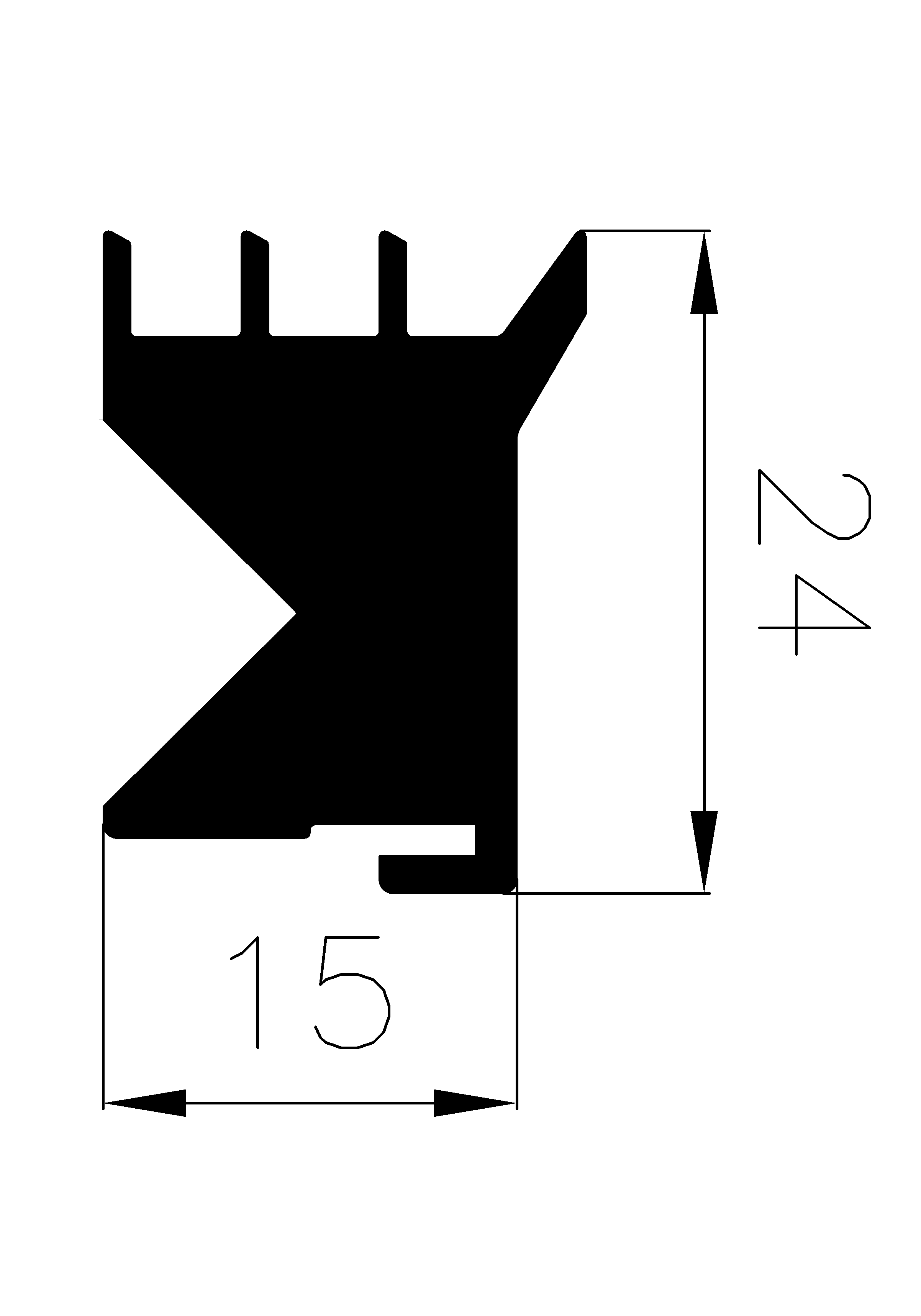 2720365KG - rubber profile - Door-frame profiles 2720365KG - rubber profile - Door-frame profiles