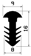 FA 0839 - rubber profiles - Cover and T-profiles FA 0839 - rubber profiles - Cover and T-profiles