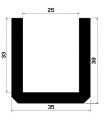 TU1- 0876 - rubber profiles - U shape profiles TU1- 0876 - rubber profiles - U shape profiles