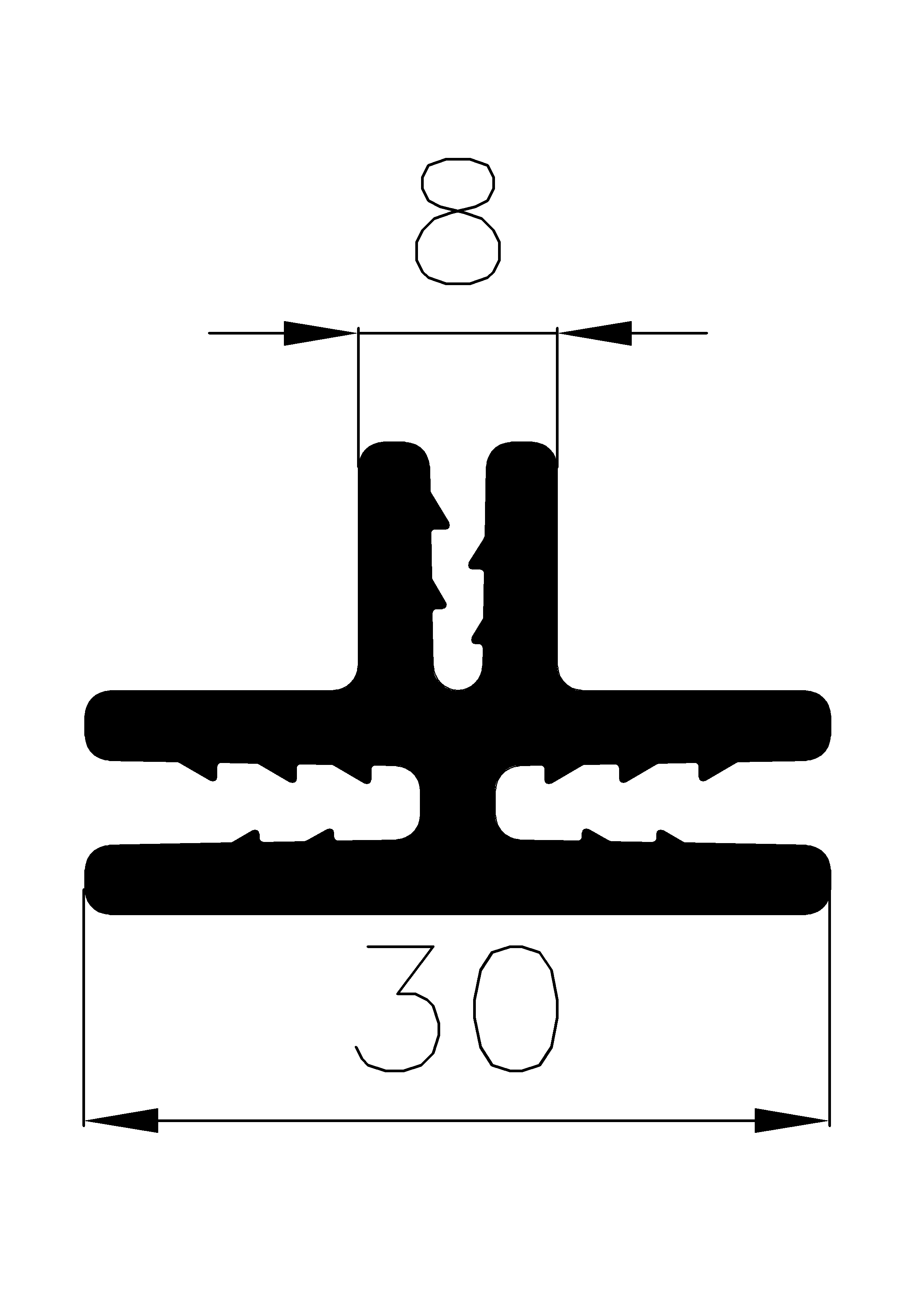3140380KG - without metal insert - Edge protection profiles 3140380KG - without metal insert - Edge protection profiles
