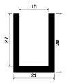TU1- 0931 - rubber profiles - U shape profiles TU1- 0931 - rubber profiles - U shape profiles