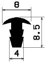 FA - 0950 - rubber profiles - Cover and T-profiles FA - 0950 - rubber profiles - Cover and T-profiles