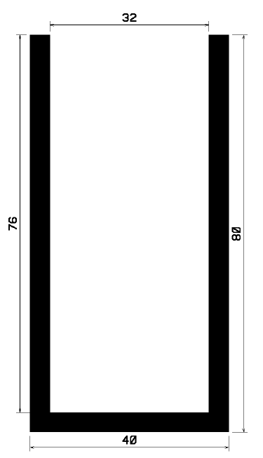 TU1- 0957 - rubber profiles - U shape profiles TU1- 0957 - rubber profiles - U shape profiles