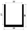 TU1- 1006 - rubber profiles - U shape profiles TU1- 1006 - rubber profiles - U shape profiles