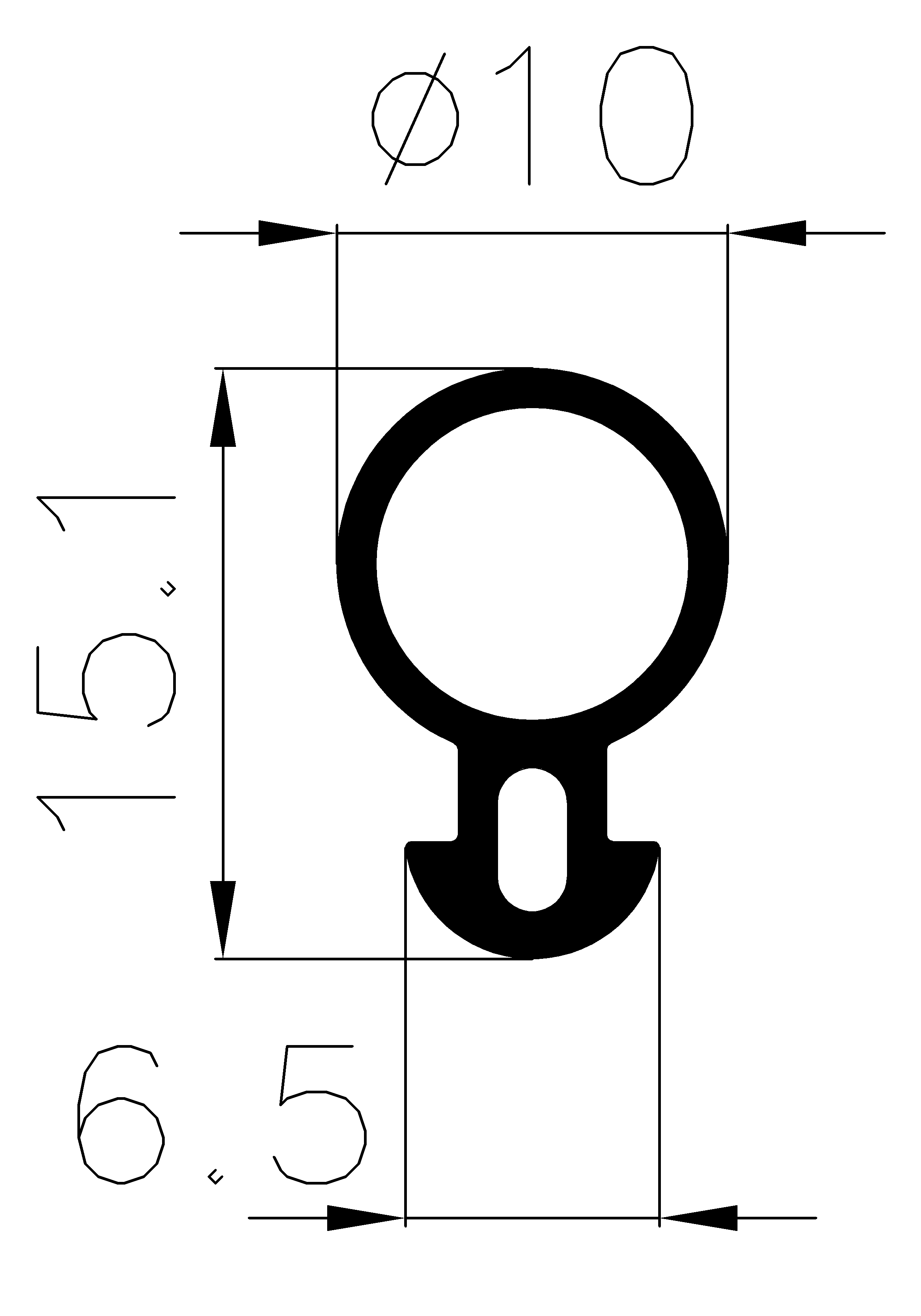 3360370KG - rubber profile - Door-frame profiles 3360370KG - rubber profile - Door-frame profiles