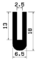 TU1- 1011 - silicone profiles - U shape profiles TU1- 1011 - silicone profiles - U shape profiles