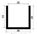 TU1- 1046 - rubber profiles - U shape profiles TU1- 1046 - rubber profiles - U shape profiles
