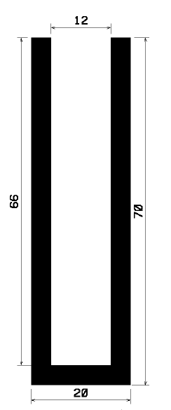 TU1- 1048 - rubber profiles - U shape profiles TU1- 1048 - rubber profiles - U shape profiles