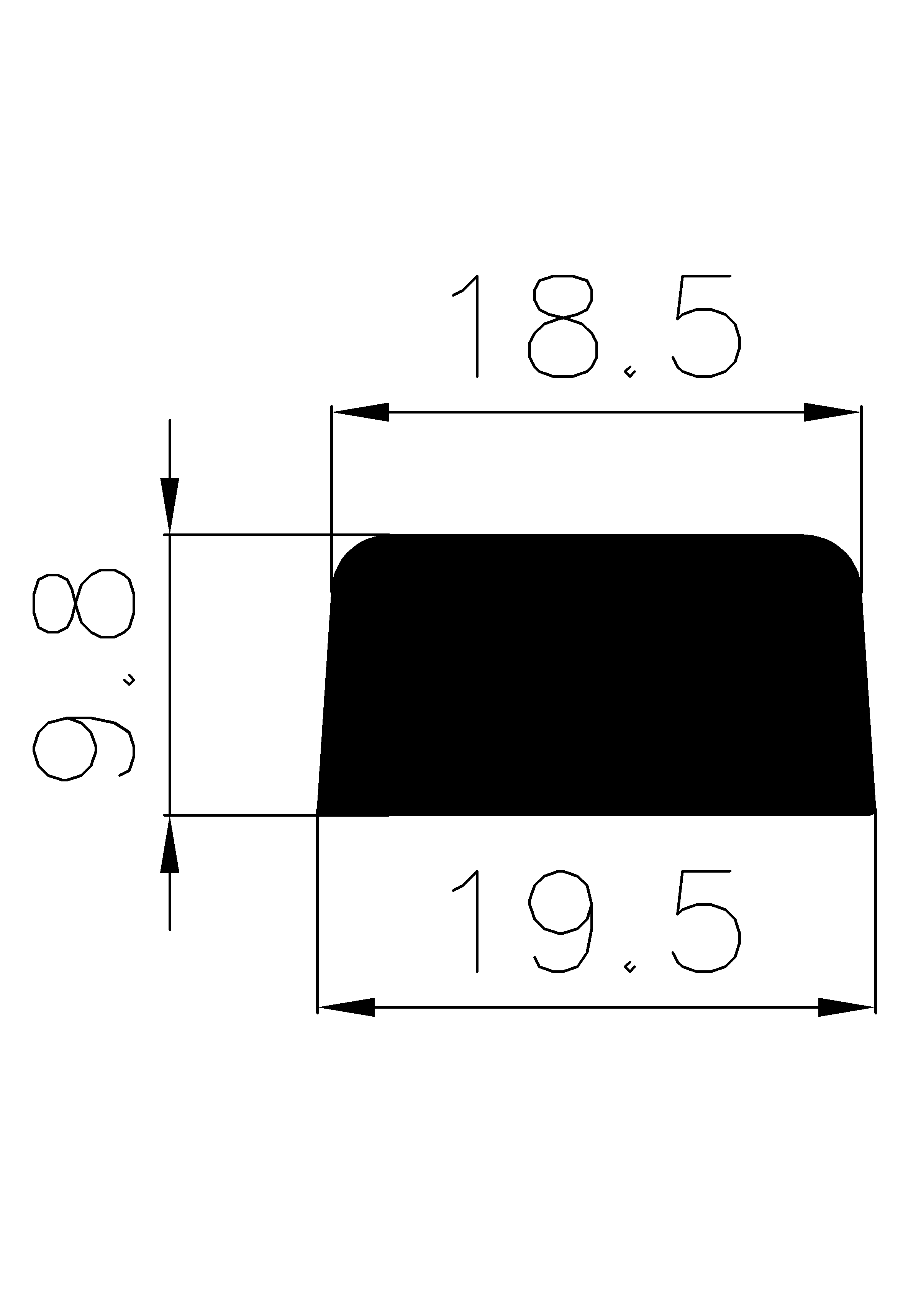 3500270KG - rubber profiles - Square profiles 3500270KG - rubber profiles - Square profiles