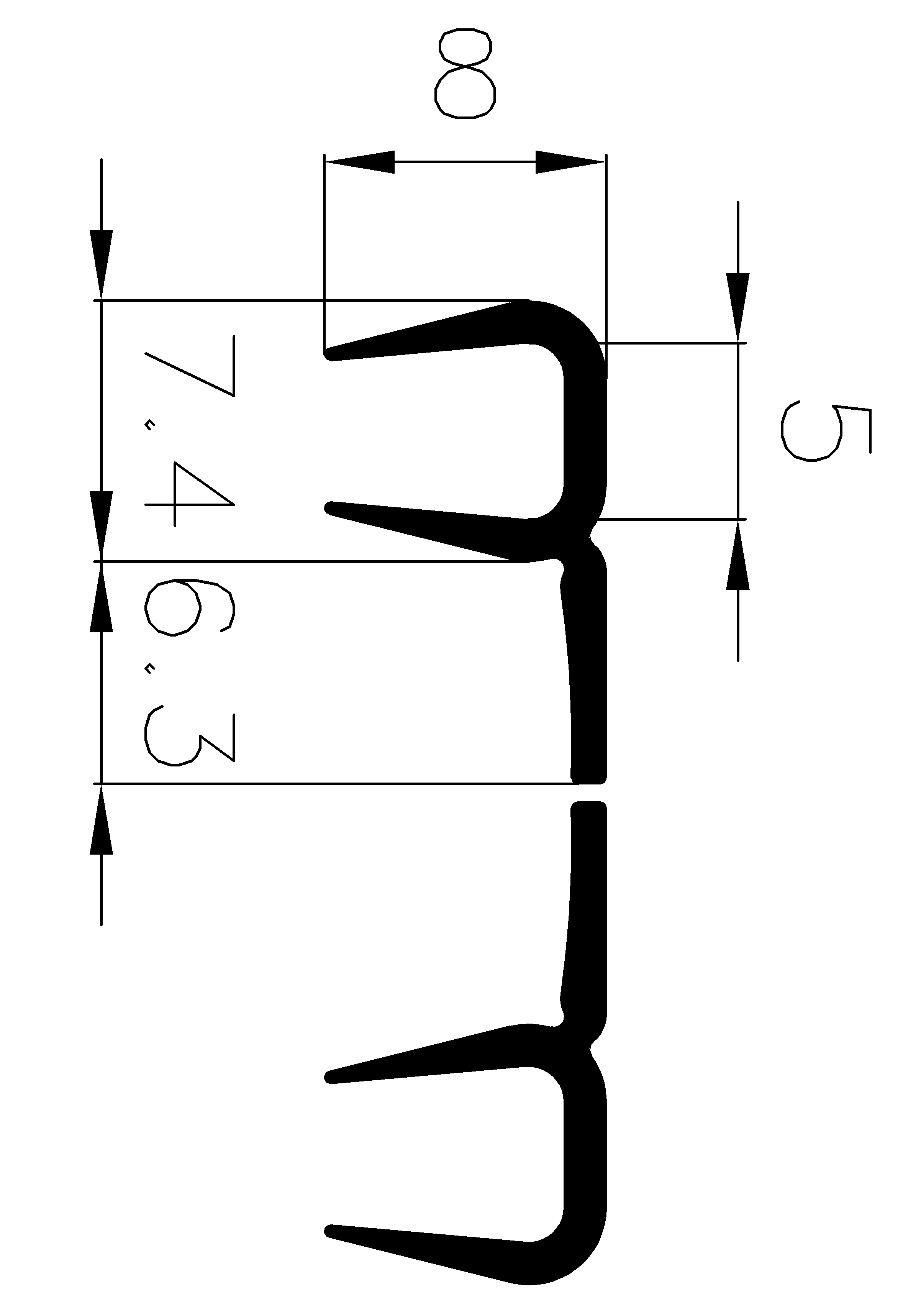 3740370KG - rubber profiles - U shape profiles 3740370KG - rubber profiles - U shape profiles