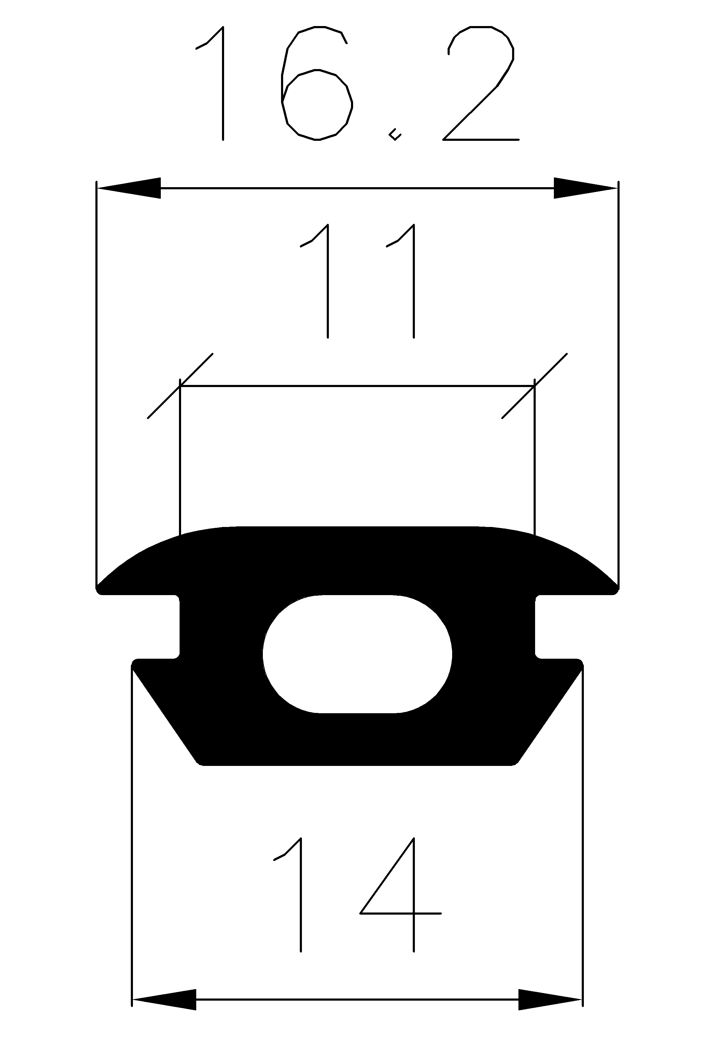 3850370KG - rubber profiles - Cover and T-profiles 3850370KG - rubber profiles - Cover and T-profiles