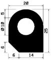 HR 1251 - EPDM rubber profiles - Semi-circle, D-profiles HR 1251 - EPDM rubber profiles - Semi-circle, D-profiles