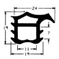 Z1 -1296 - rubber profile - Door-frame profiles Z1 -1296 - rubber profile - Door-frame profiles