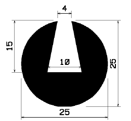 TU1- 1286 - rubber profiles - U shape profiles TU1- 1286 - rubber profiles - U shape profiles