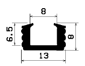 TU1- 1416 - rubber profiles - U shape profiles TU1- 1416 - rubber profiles - U shape profiles