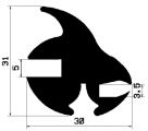 KL 1428 - stabilizing EPDM profiles - Stabilizing and stretcher profiles KL 1428 - stabilizing EPDM profiles - Stabilizing and stretcher profiles