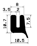 TU1- 1429 - rubber profiles - U shape profiles TU1- 1429 - rubber profiles - U shape profiles
