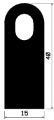HR 1438 - EPDM rubber profiles - Semi-circle, D-profiles HR 1438 - EPDM rubber profiles - Semi-circle, D-profiles