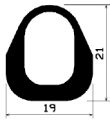 HR 1456 - EPDM rubber profiles - Semi-circle, D-profiles HR 1456 - EPDM rubber profiles - Semi-circle, D-profiles